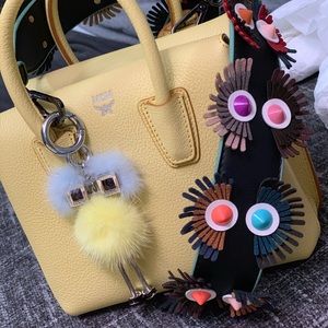 Gently used.  Not come with charm and trap isn’t Fendi.